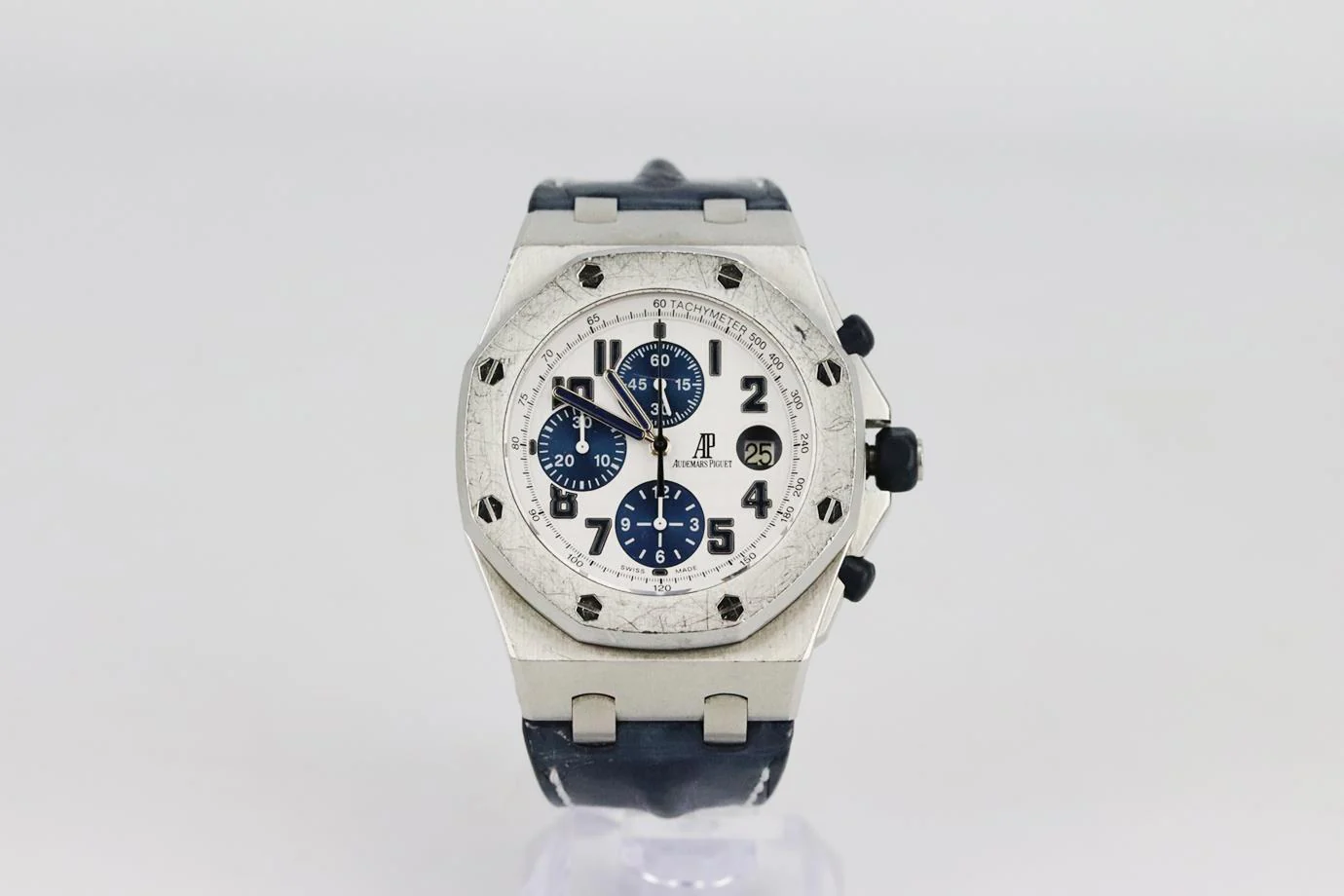 AUDEMAR PIGUET ROYAL OAK OFFSHORE CHRONOGRAPH 42MM NAVY MODEL WRIST WATCH - Image 2
