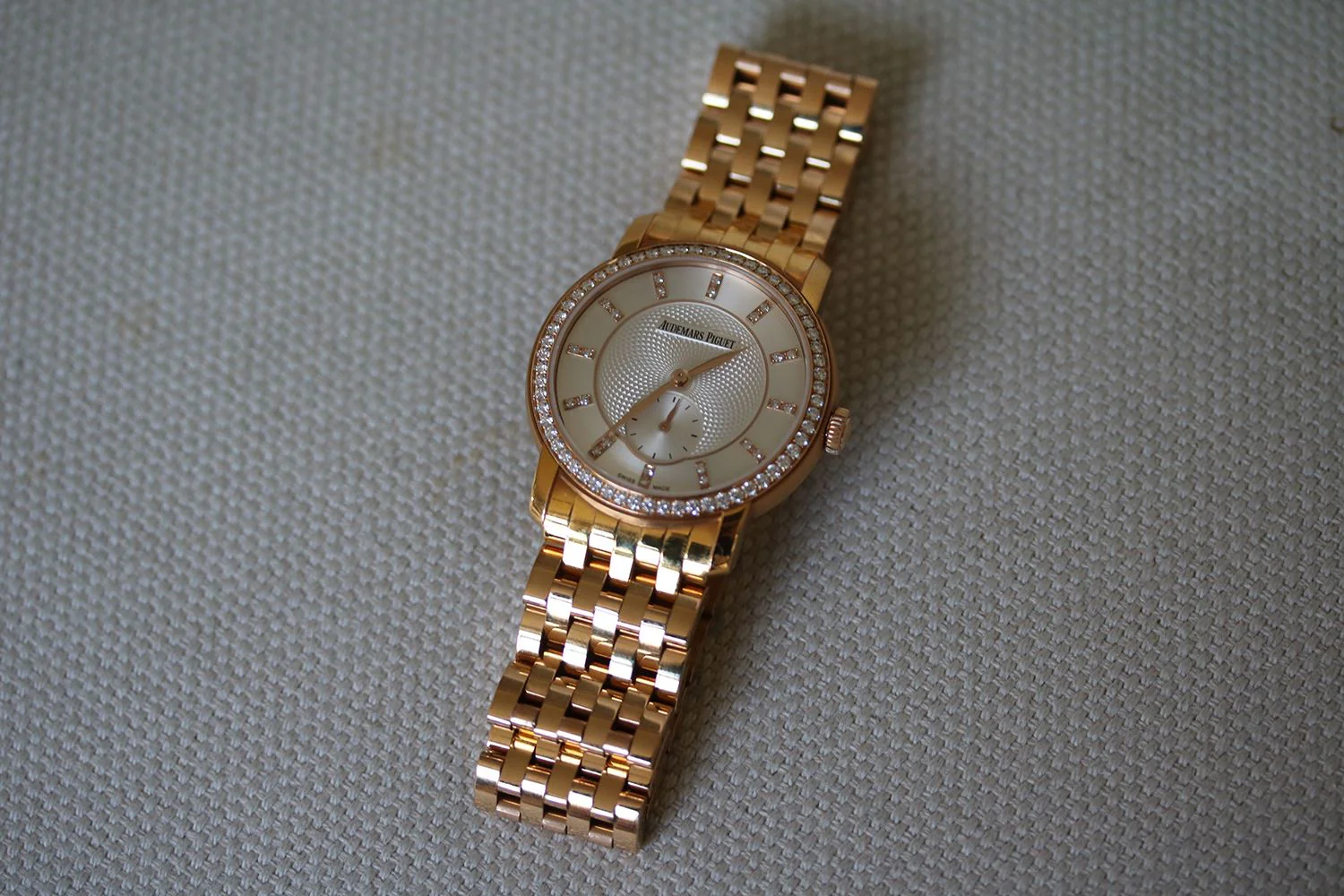 AUDEMARS PIGUET JULES AUDEMARS SMALL SECONDS 18KT ROSE GOLD WATCH - Image 6