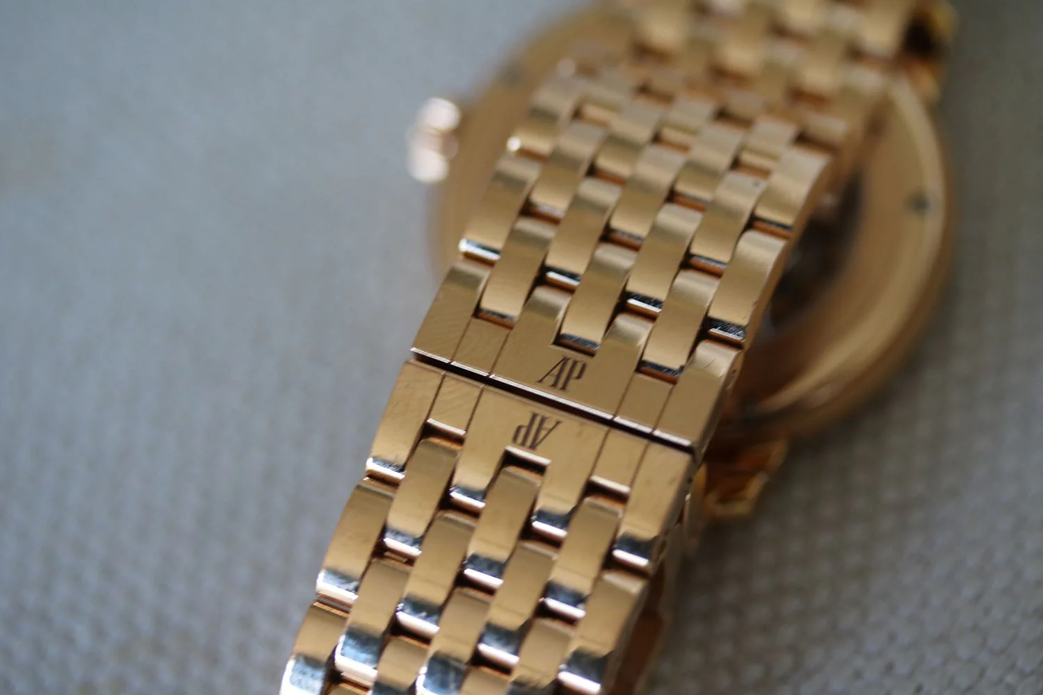 AUDEMARS PIGUET JULES AUDEMARS SMALL SECONDS 18KT ROSE GOLD WATCH - Image 8