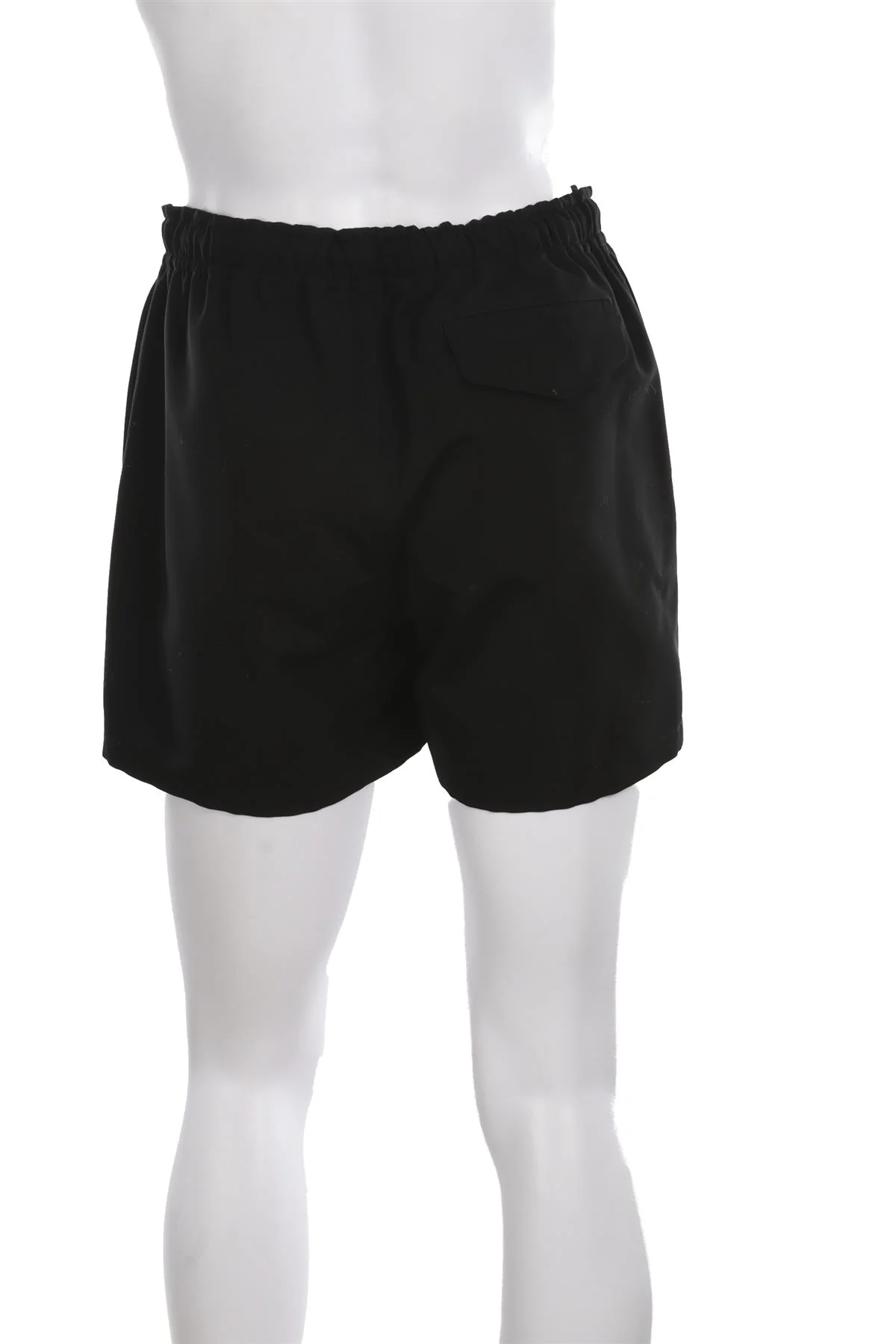 AURALEE BLACK MENS WOOL SHORTS SMALL - Image 4