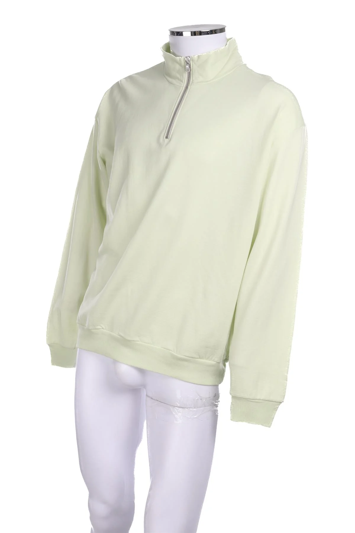 AURALEE GREEN MENS WOOL SWEATSHIRT SMALL - Image 3