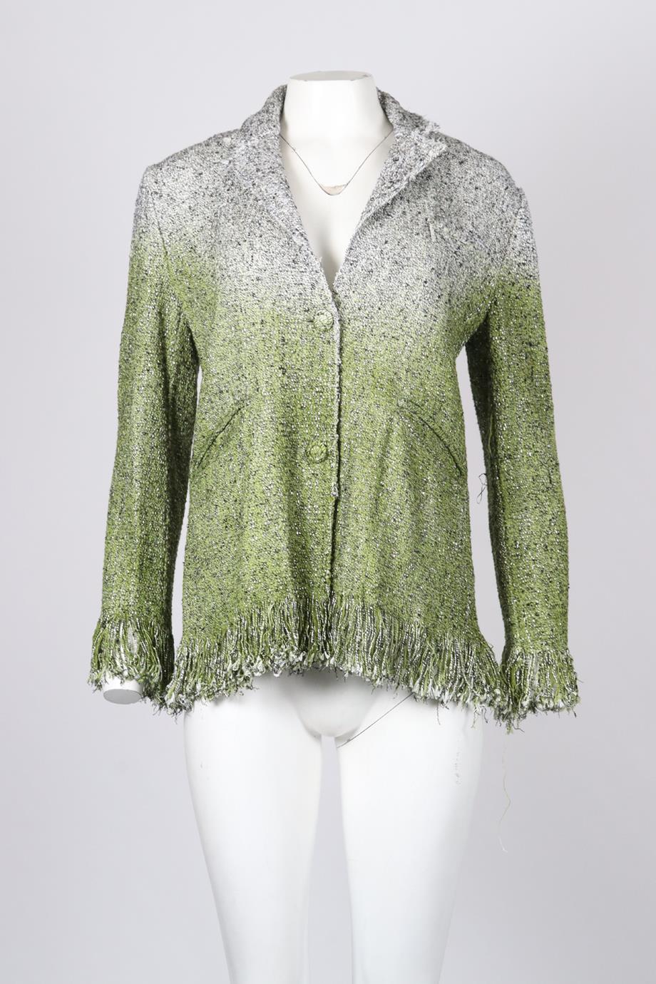 AVANT TOI COTTON AND CASHMERE BLEND JACKET MEDIUM - Image 2