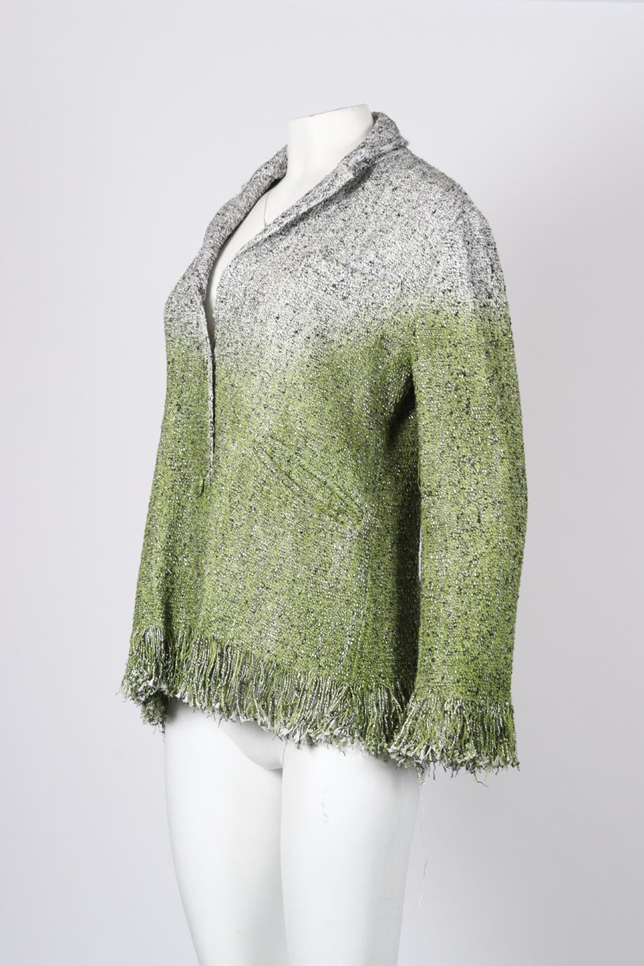 AVANT TOI COTTON AND CASHMERE BLEND JACKET MEDIUM - Image 3