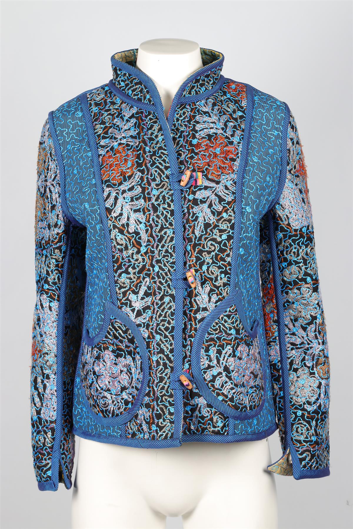 AVDW ANTWERP BLUE CANVAS JACKET ONE SIZE - Image 2