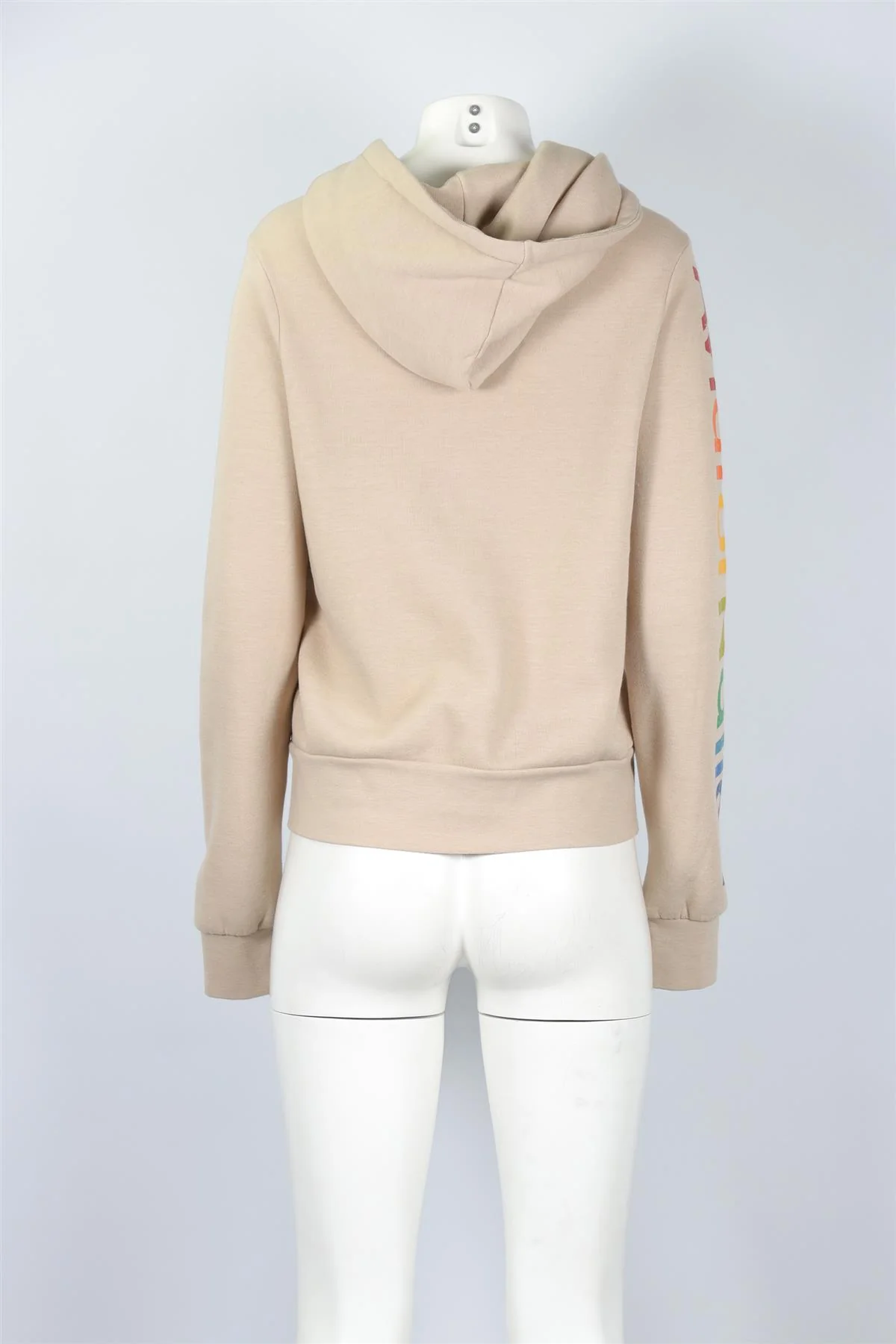 AVIATOR NATION BEIGE COTTON HOODIE XSMALL - Image 4