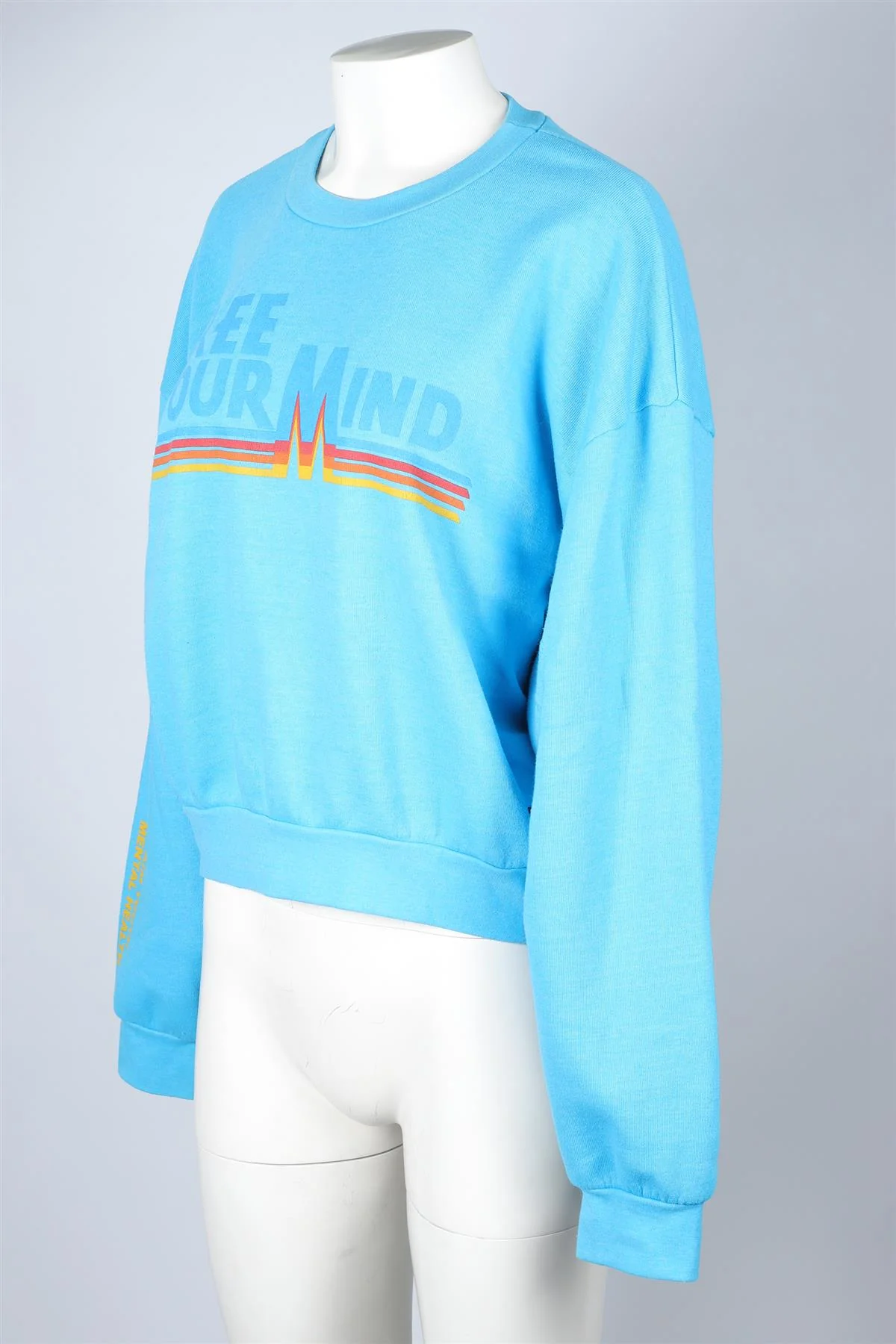 AVIATOR NATION BLUE COTTON SWEATSHIRT XSMALL - Image 3