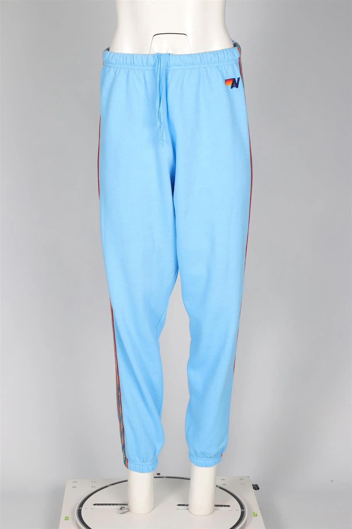 AVIATOR NATION BLUE COTTON TRACK PANTS MEDIUM - Image 2