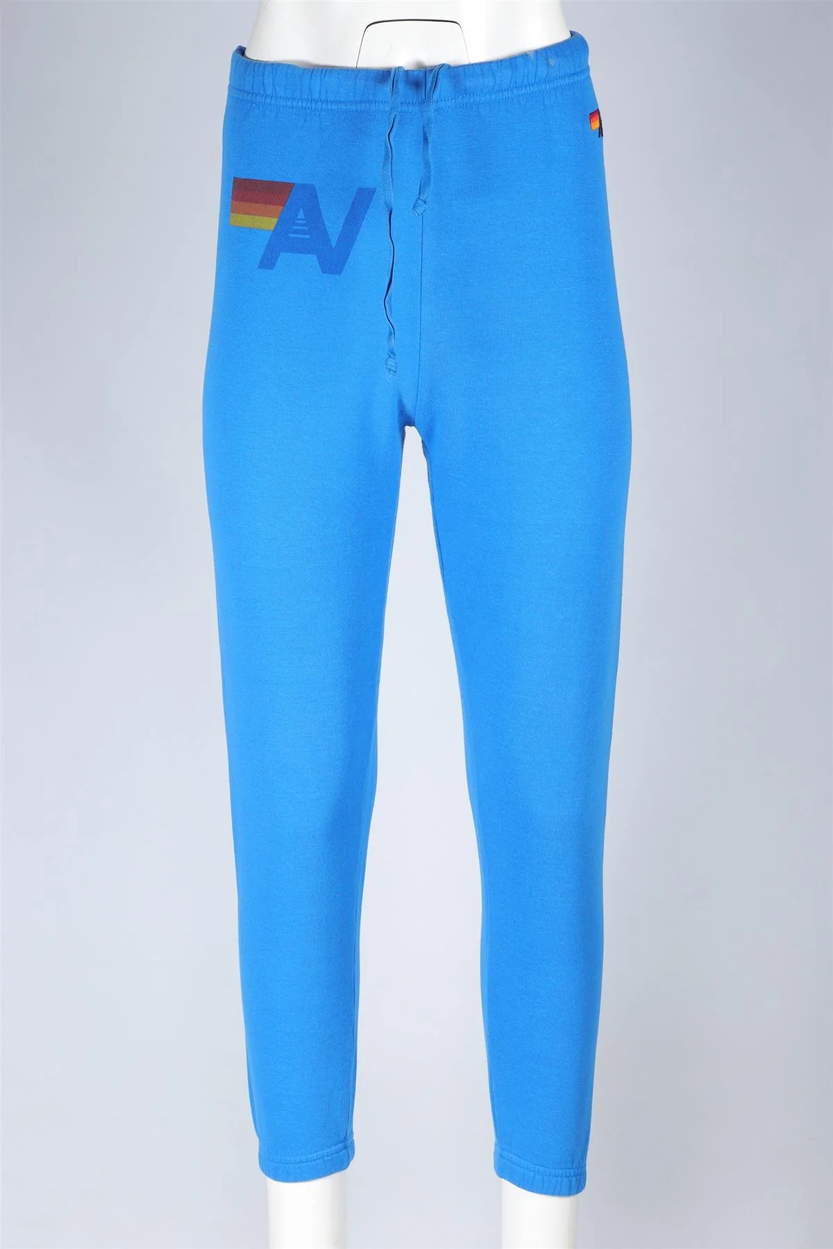 AVIATOR NATION BLUE COTTON TRACK PANTS XSMALL - Image 2