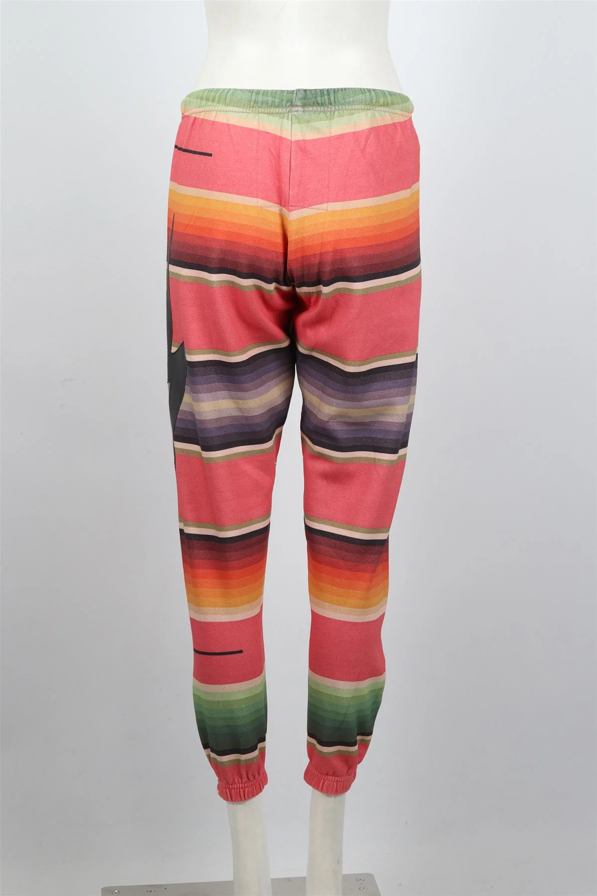 AVIATOR NATION COTTON BLEND TRACK PANTS SMALL - Image 4