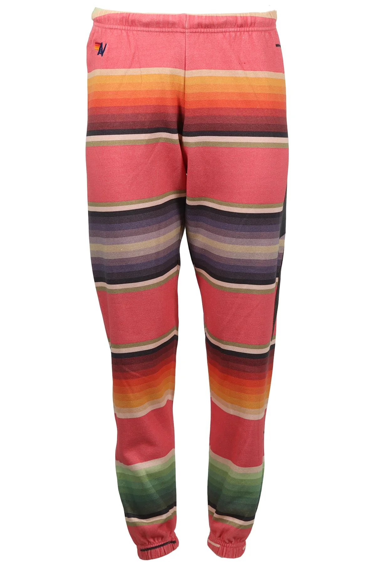 AVIATOR NATION COTTON BLEND TRACK PANTS SMALL - Image 5