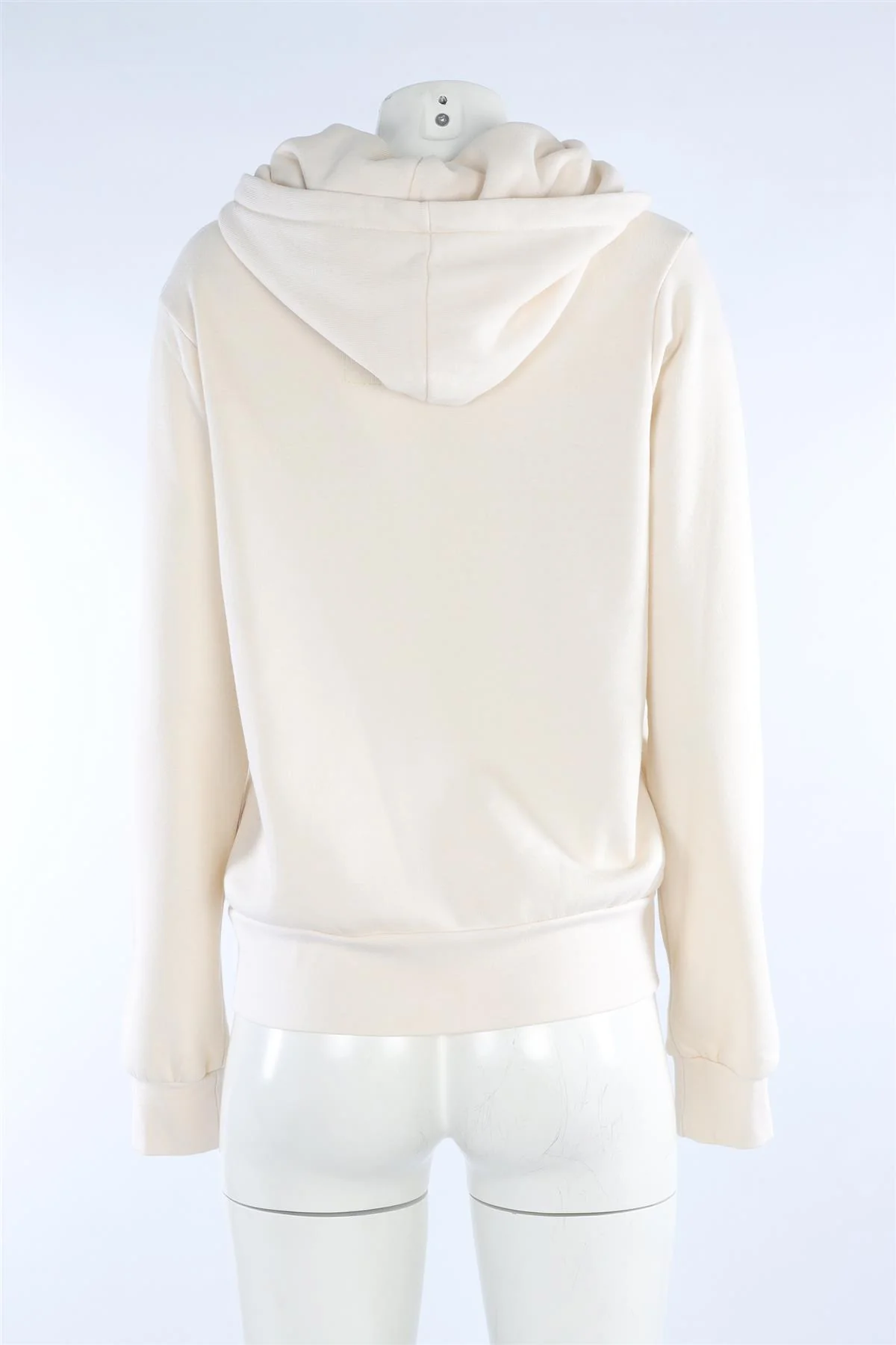 AVIATOR NATION CREAM COTTON HOODIE SMALL - Image 4