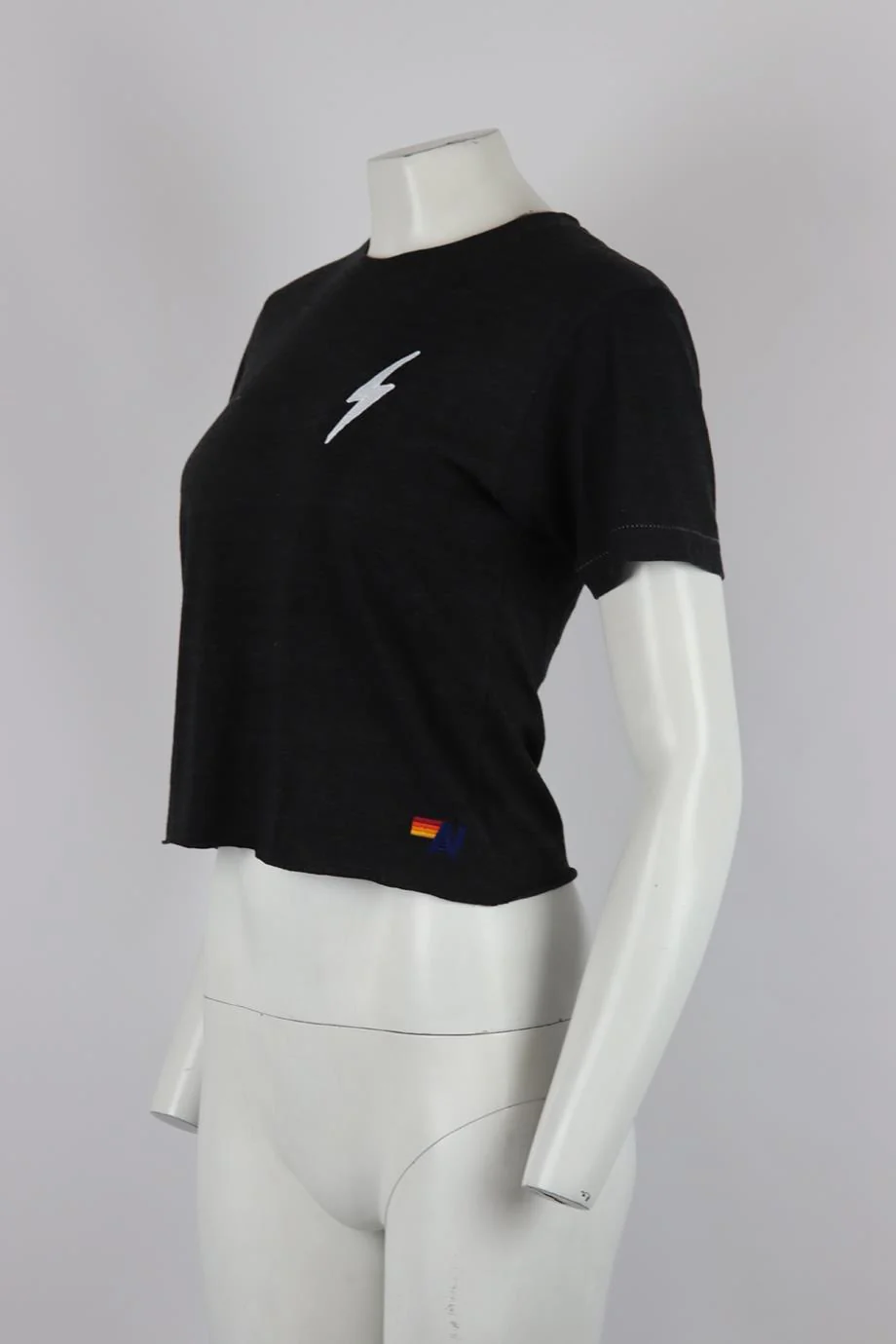 AVIATOR NATION EMBROIDERED COTTON JERSEY T-SHIRT SMALL - Image 3