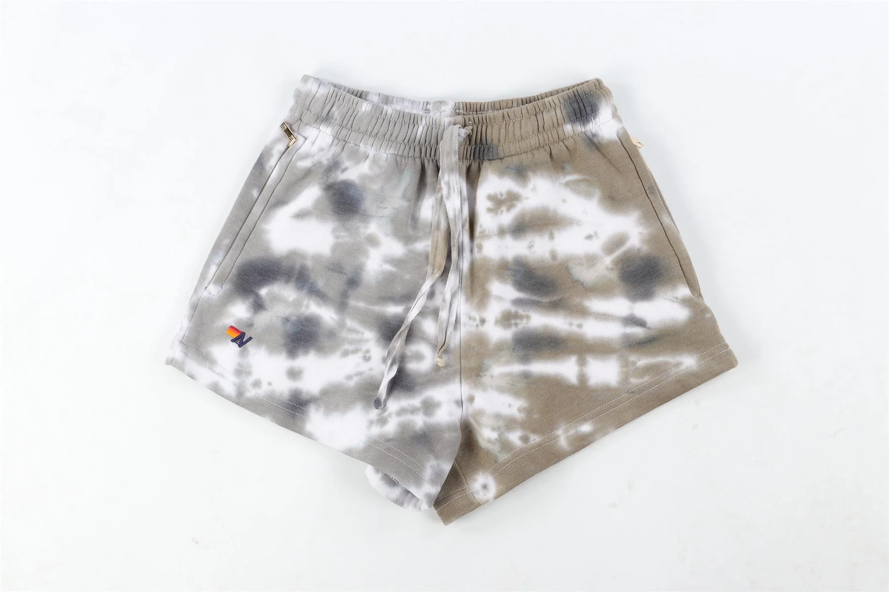 AVIATOR NATION GREEN COTTON SHORTS LARGE - Image 2