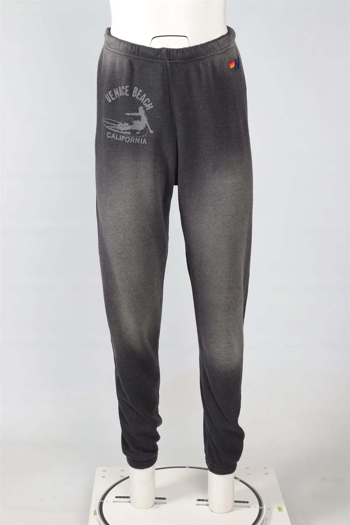 AVIATOR NATION GREY COTTON TRACK PANTS SMALL - Image 2