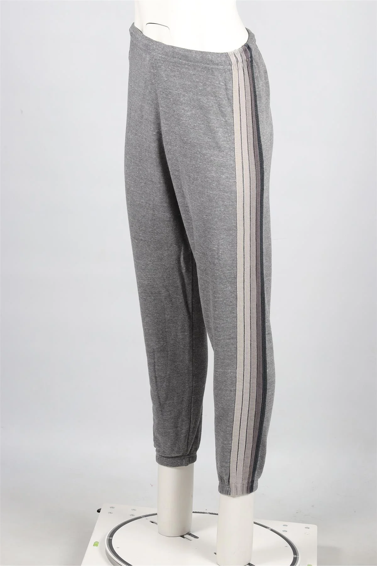 AVIATOR NATION GREY COTTON TRACK PANTS XSMALL - Image 3