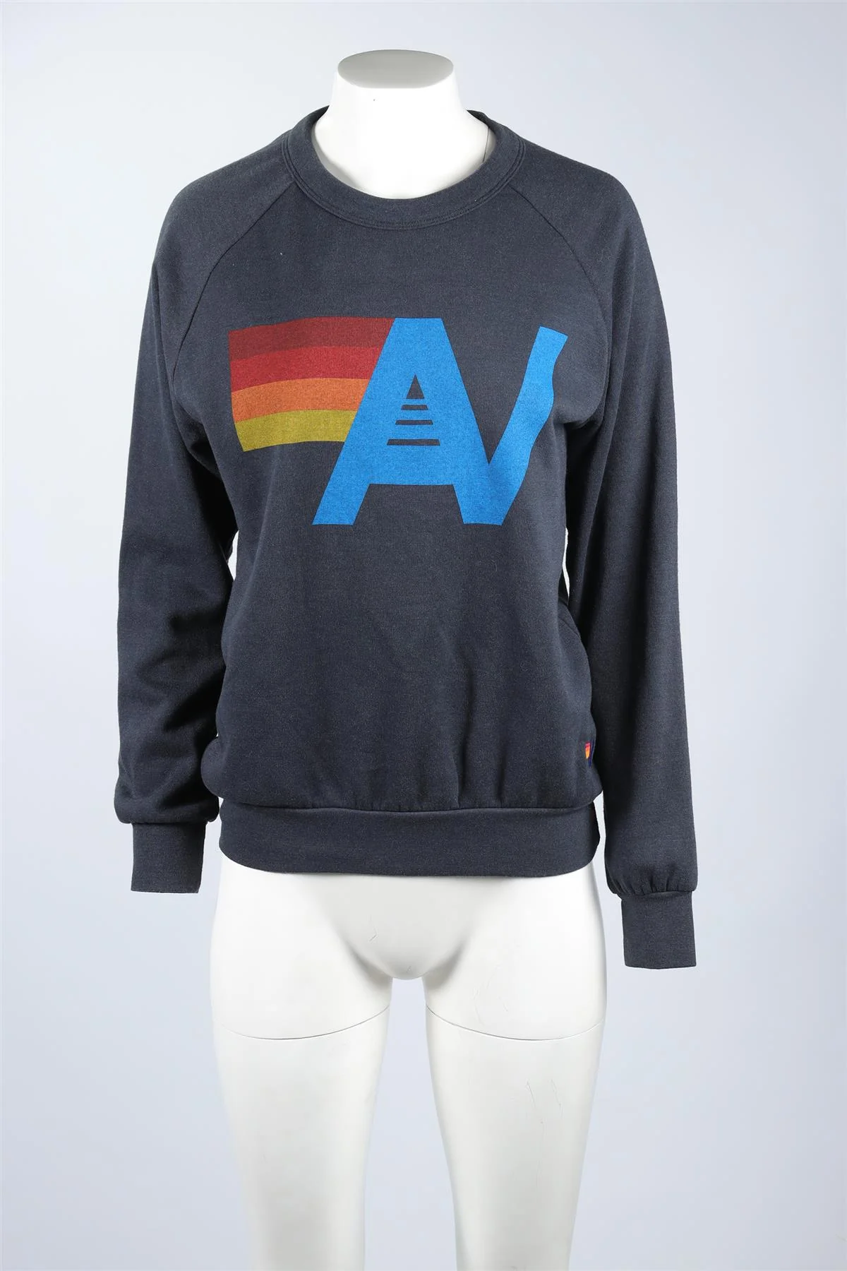 AVIATOR NATION NAVY COTTON SWEATSHIRT SMALL - Image 2