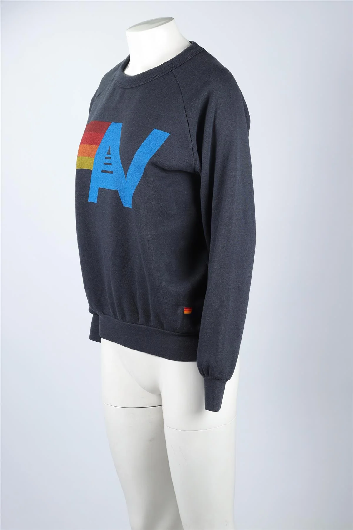 AVIATOR NATION NAVY COTTON SWEATSHIRT SMALL - Image 3