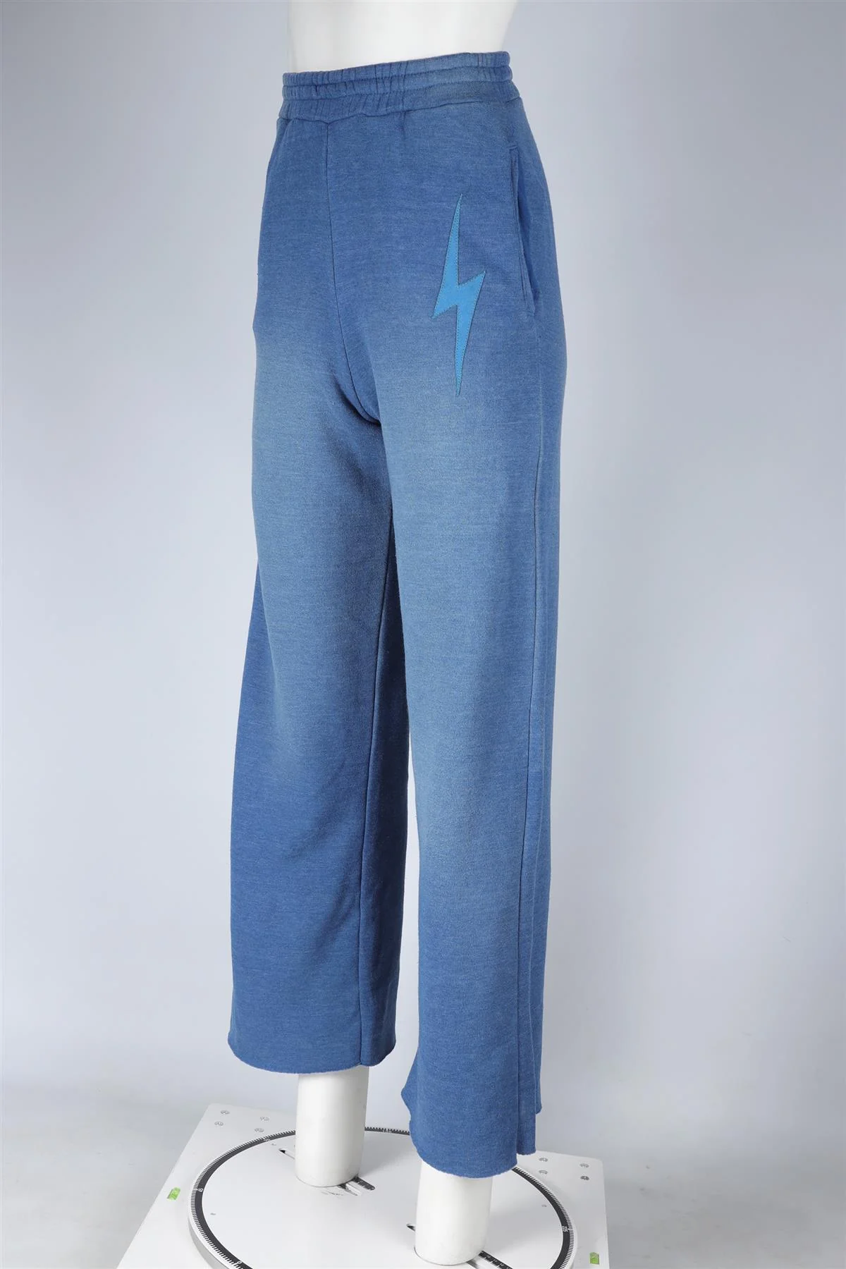 AVIATOR NATION NAVY COTTON TRACK PANTS XSMALL - Image 3