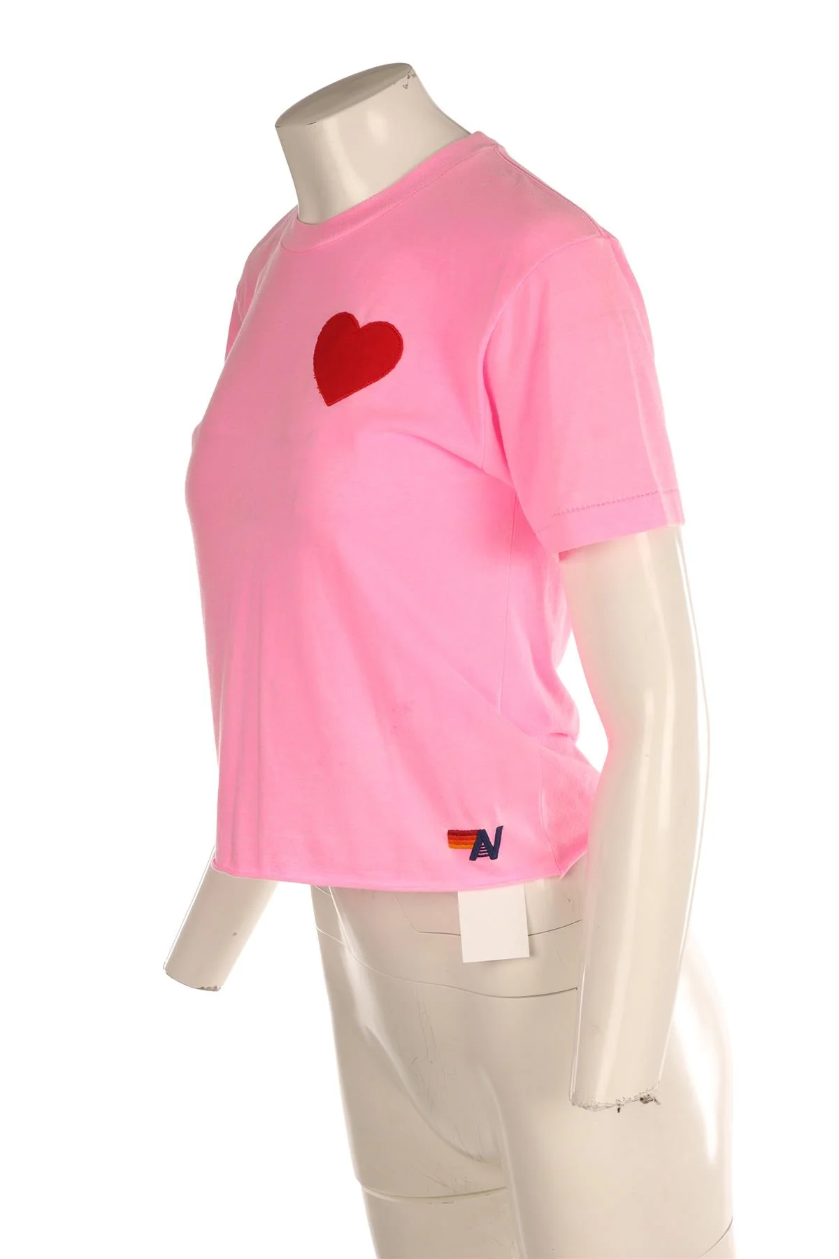 AVIATOR NATION PINK COTTON T-SHIRT XSMALL - Image 3