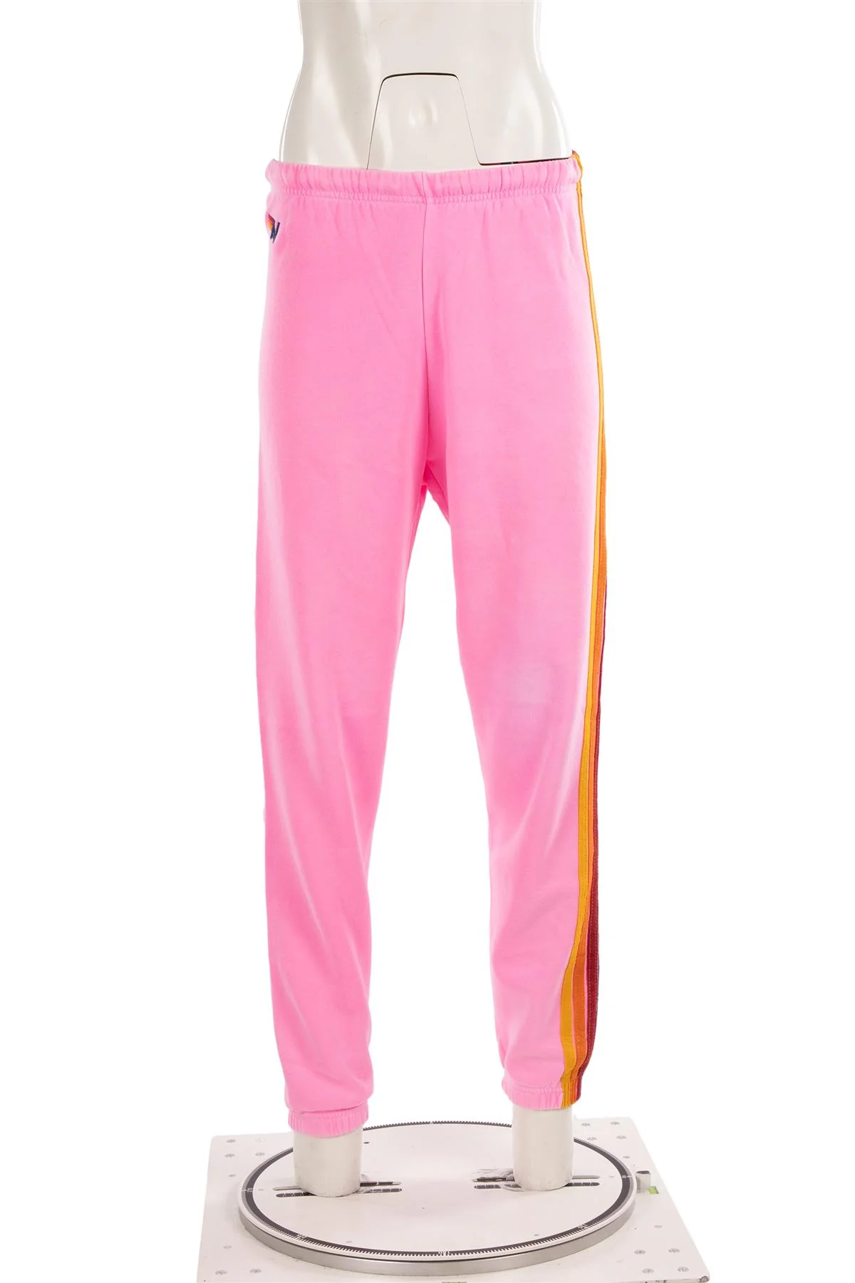 AVIATOR NATION PINK COTTON TRACK PANTS XSMALL - Image 2