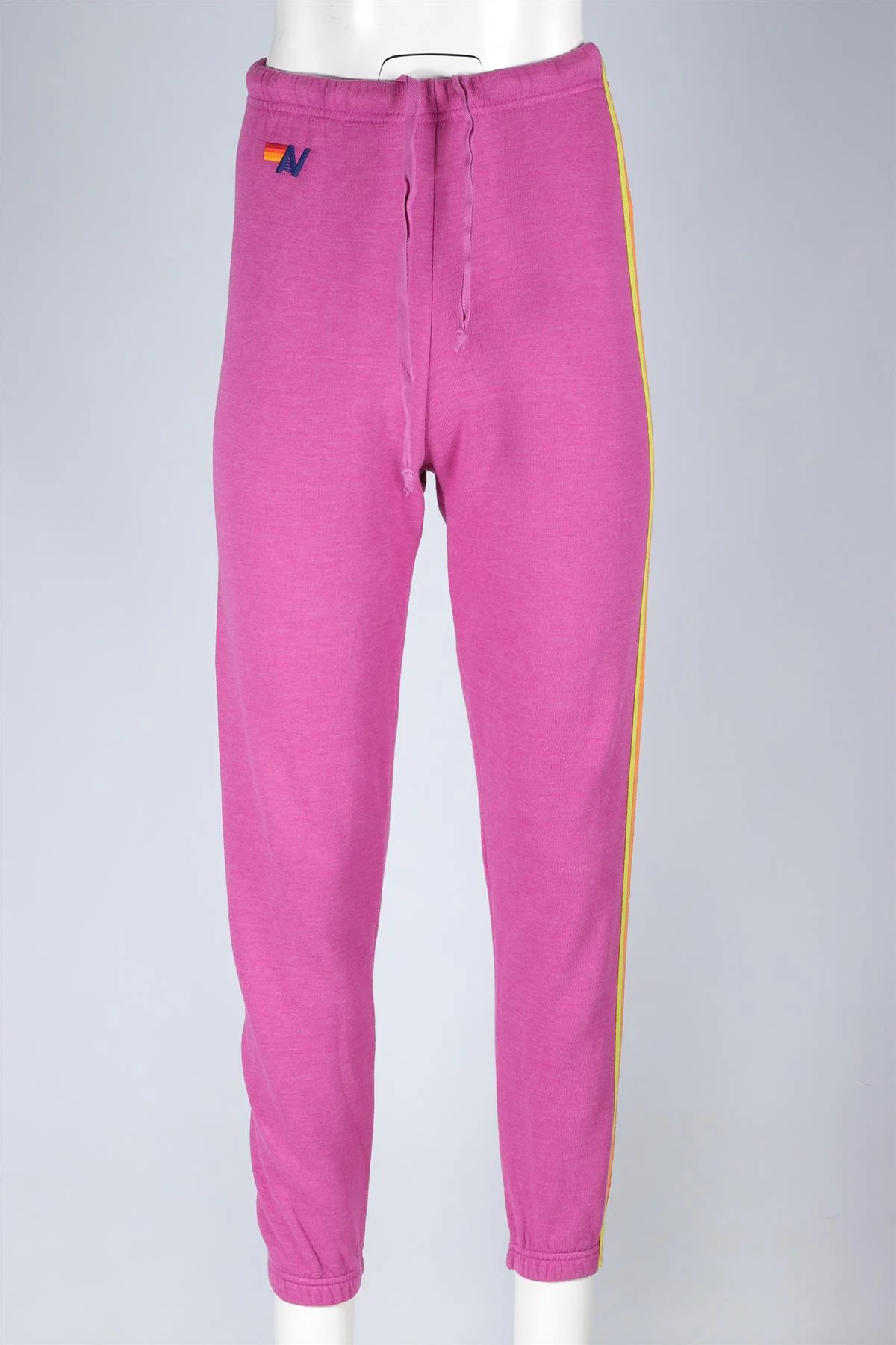 AVIATOR NATION PINK COTTON TRACK PANTS XSMALL - Image 2