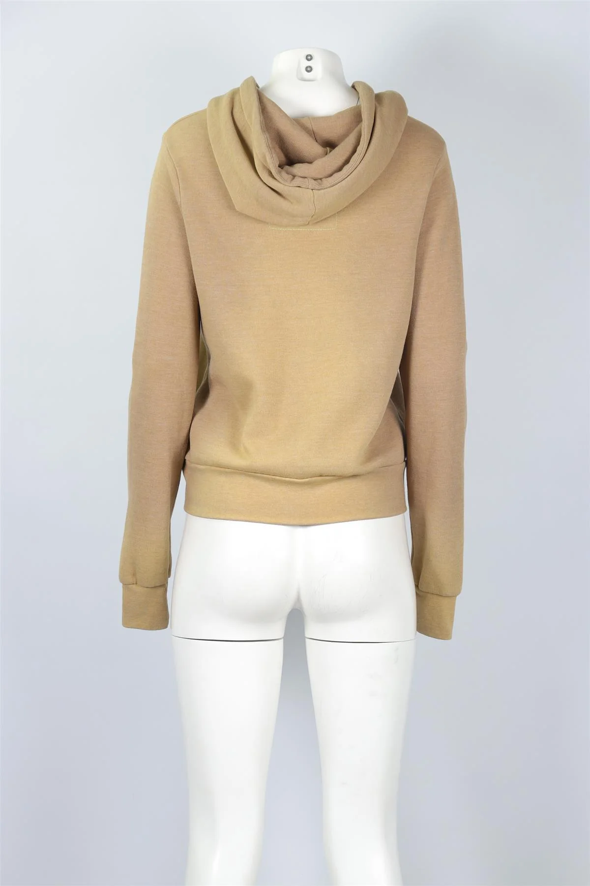AVIATOR NATION TAN COTTON HOODIE XSMALL - Image 4