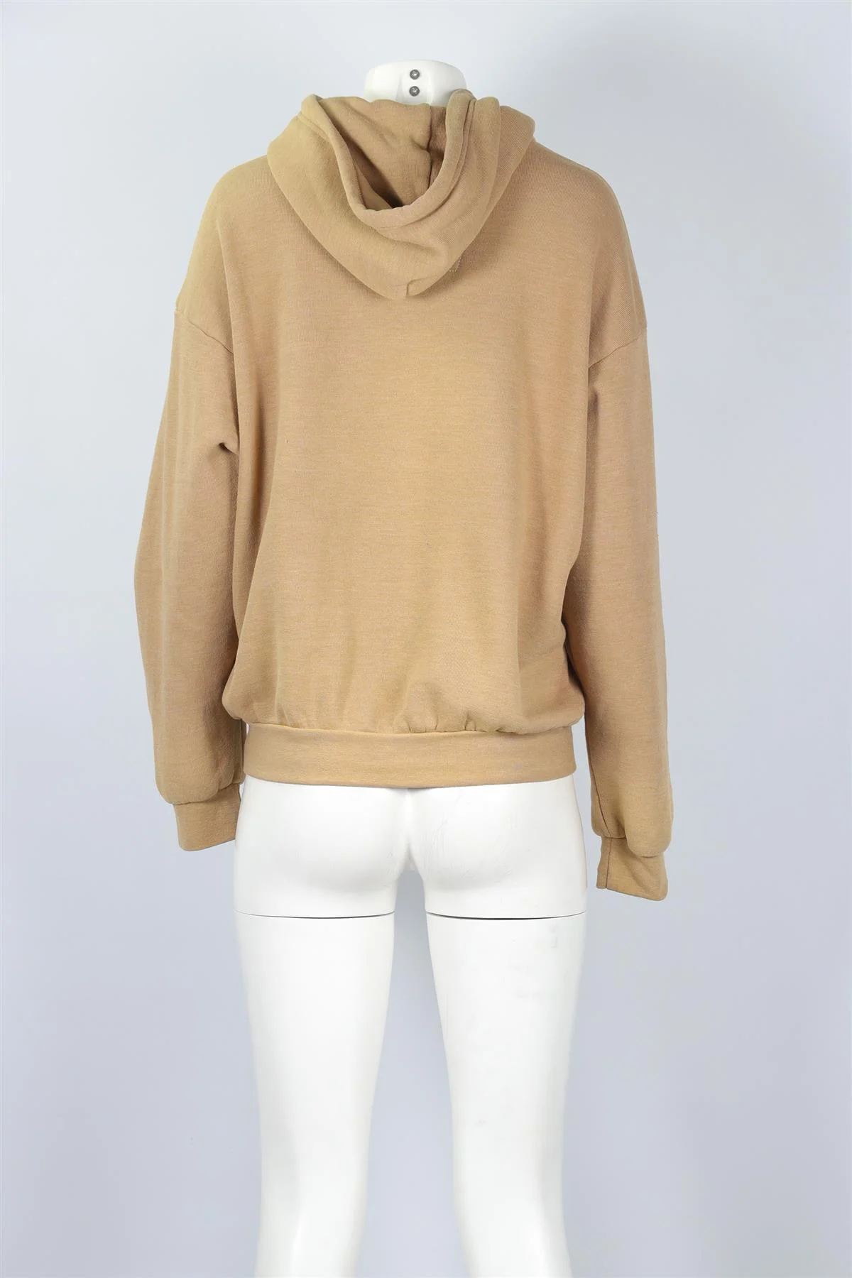 AVIATOR NATION TAN COTTON HOODIE XSMALL - Image 4