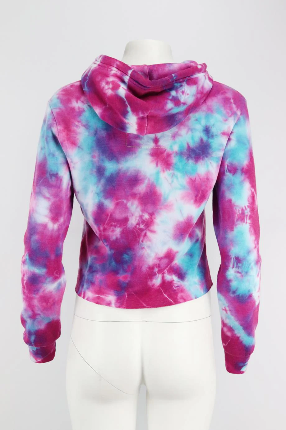 AVIATOR NATION TIE DYED COTTON JERSEY HOODIE SMALL - Image 4