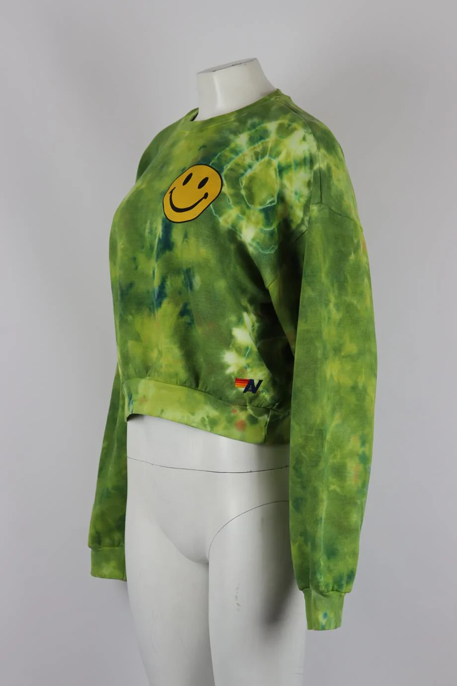 AVIATOR NATION TIE DYED COTTON JERSEY SWEATSHIRT XSMALL - Image 3