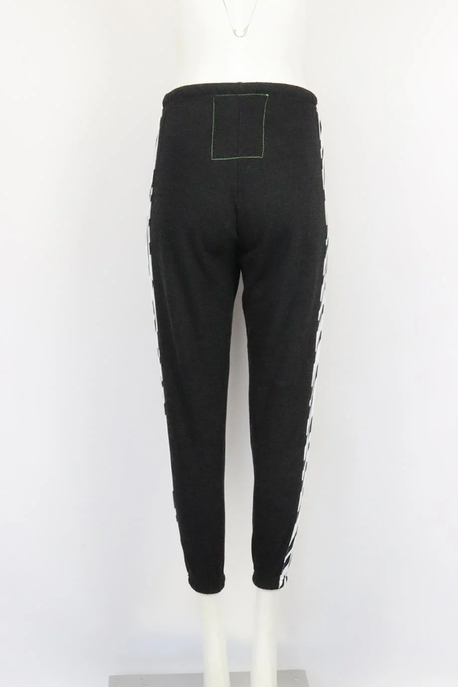 AVIATOR NATION VELVET TRIMMED COTTON JERSEY TRACK PANTS XSMALL - Image 4
