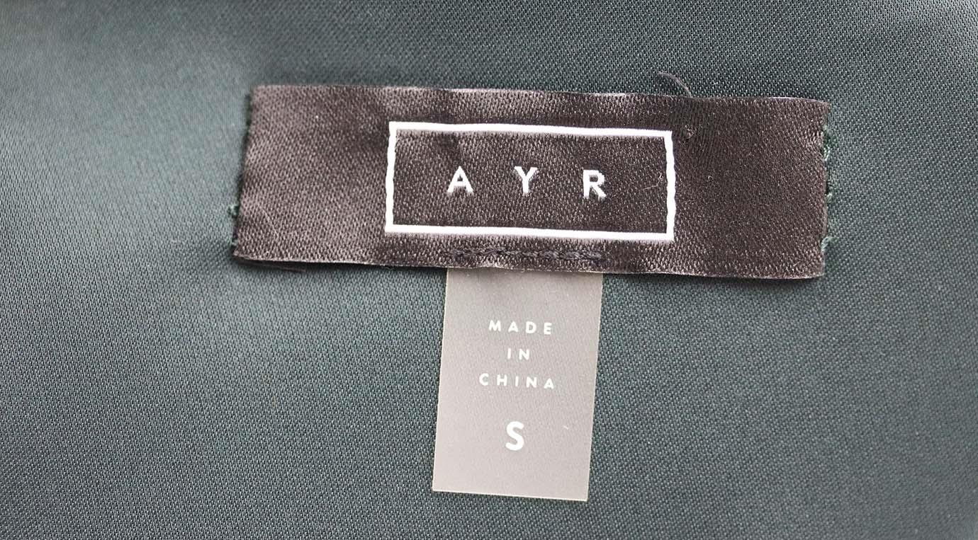 AYR SATIN WRAP DRESS SMALL - Image 5