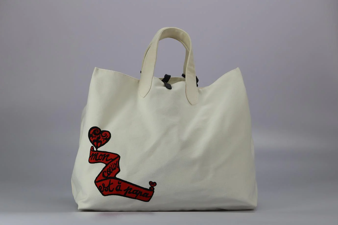 AZZEDINE ALAÏA FRIDA LARGE PRINTED CANVAS TOTE BAG - Image 4