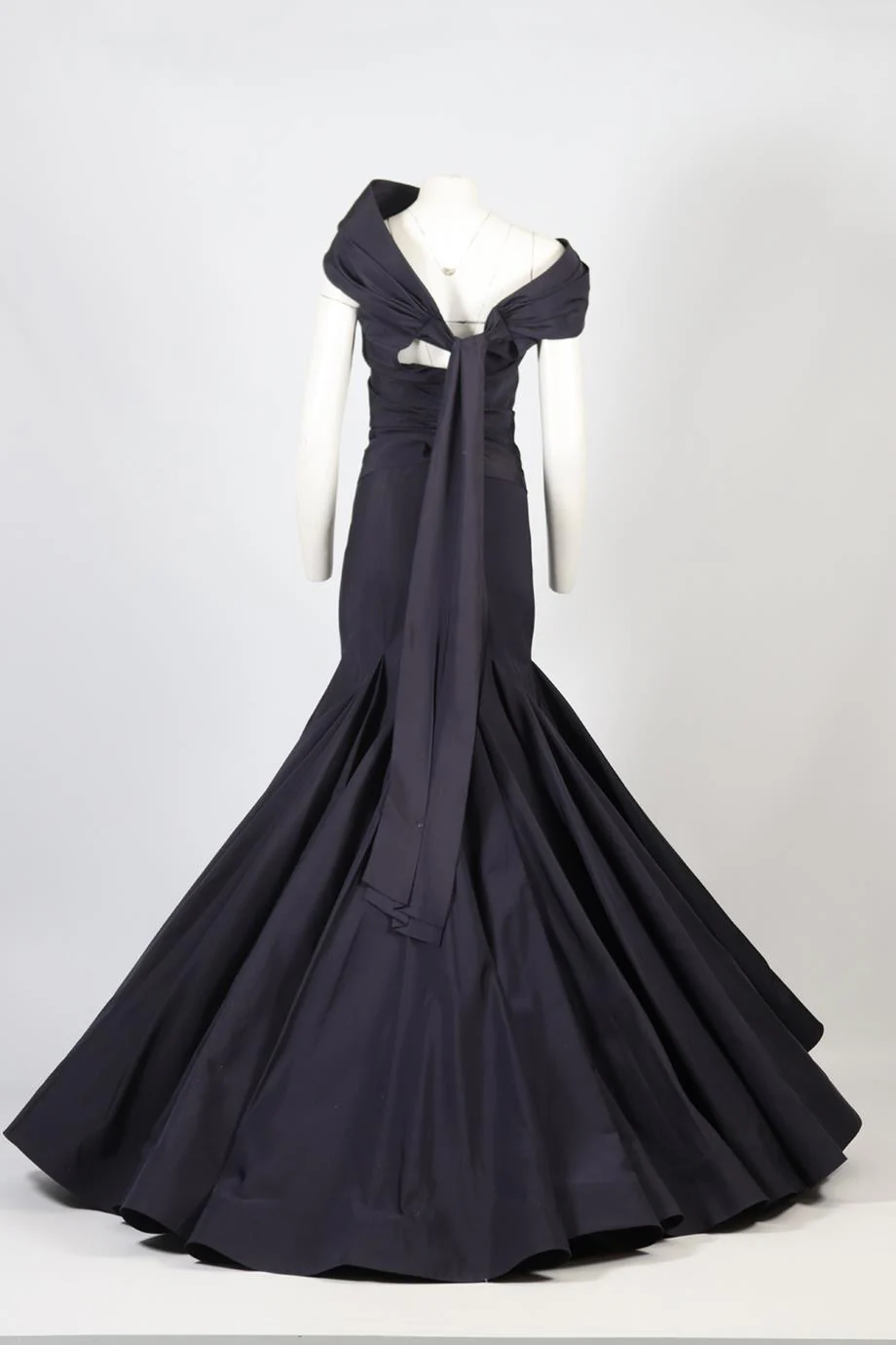 AZZEDINE ALAÏA HAUTE COUTURE TAFFETA TOP AND SKIRT SET SMALL - Image 6