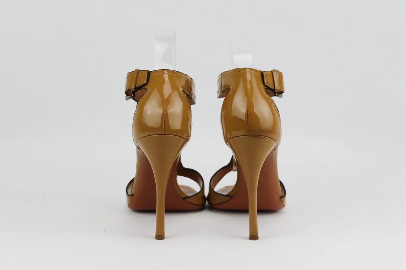 AZZEDINE ALAÏA PATENT LEATHER SANDALS EU 39 UK 6 US 9 - Image 4