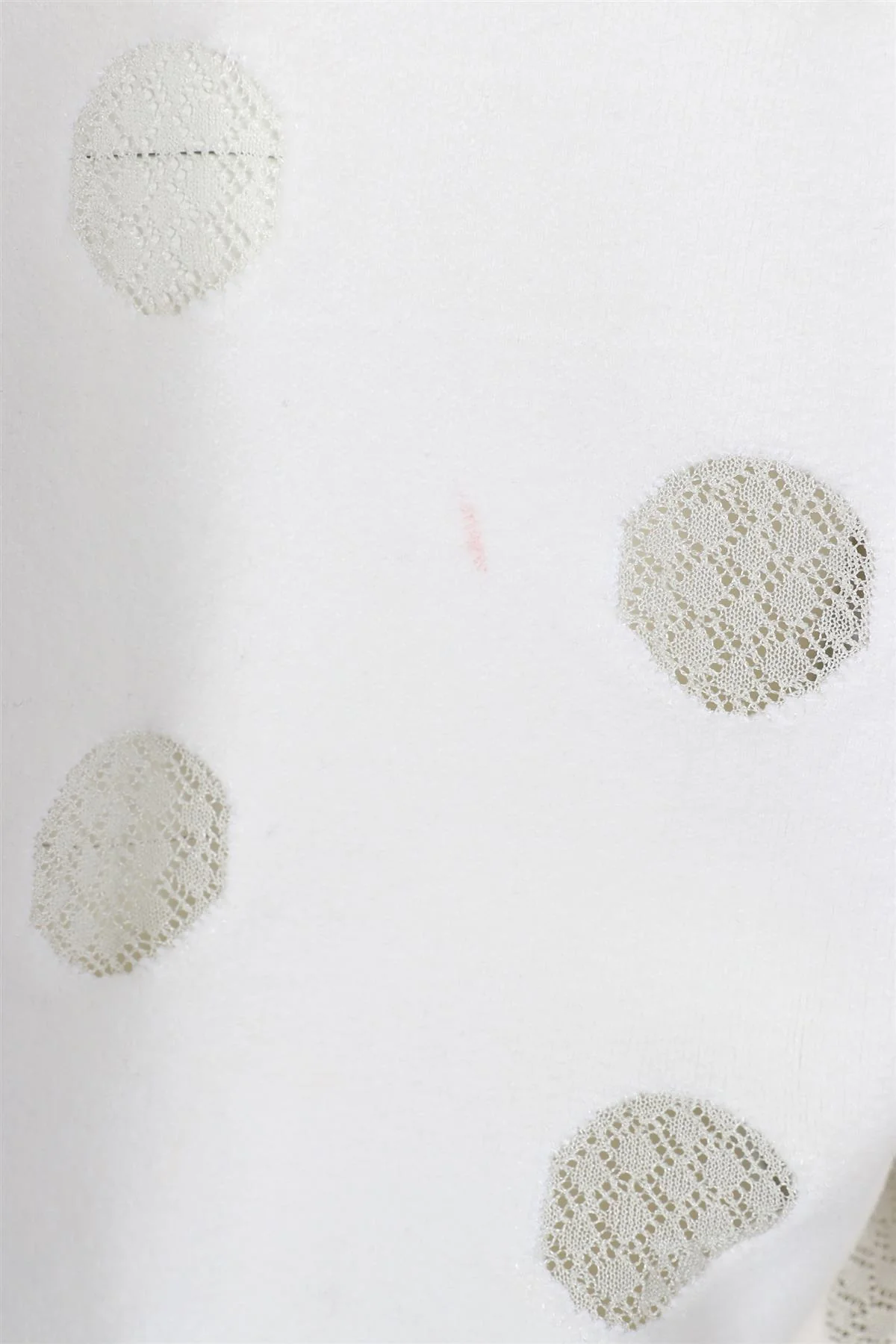AZZEDINE ALAÍA WHITE KNIT TUNIC FR 36 UK 8 - Image 5