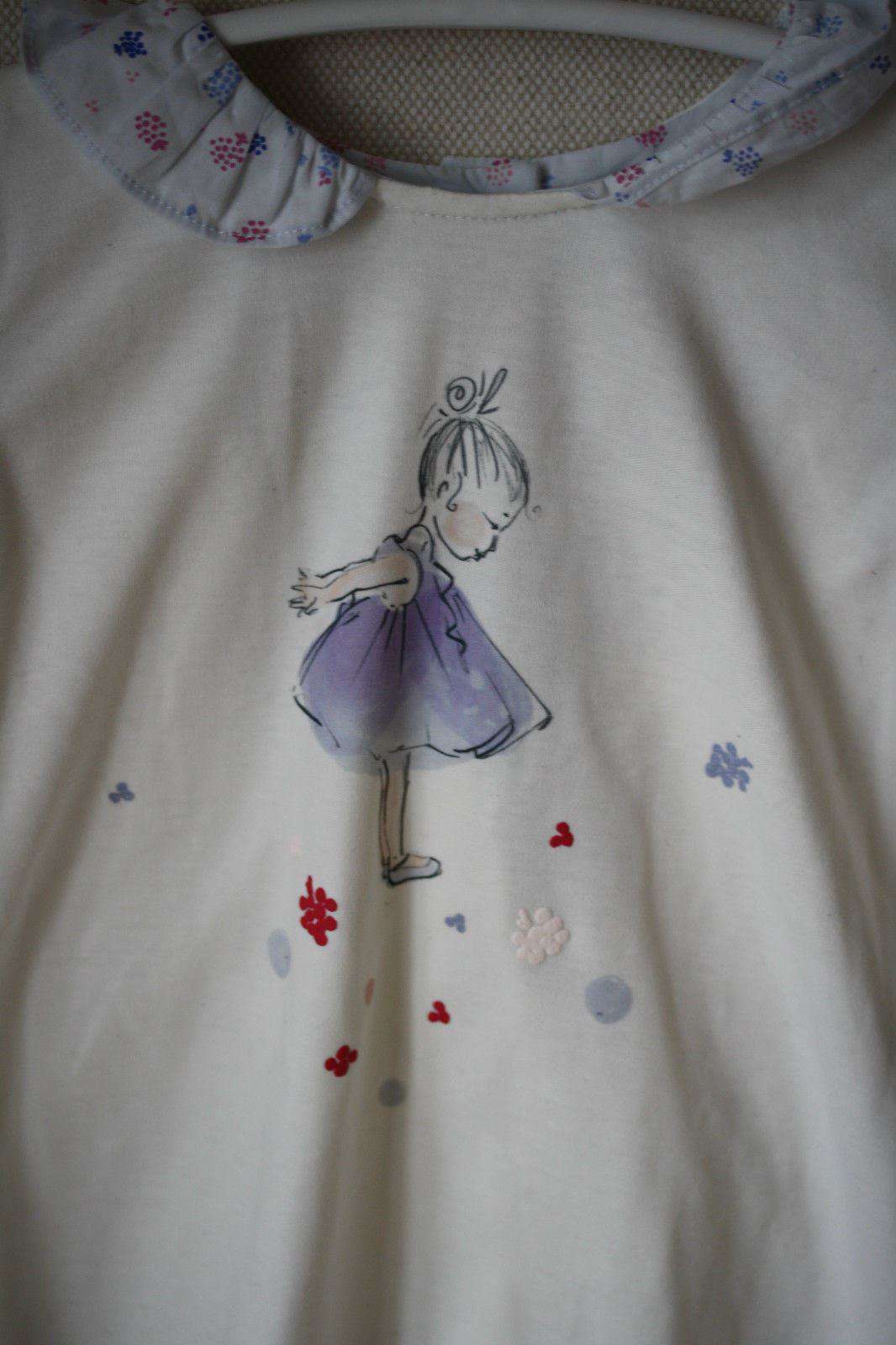 BABY DIOR BALLERINA T-SHIRT TOP 24 MONTHS - Image 5