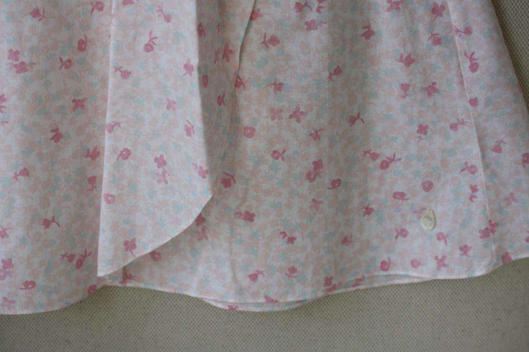 BABY DIOR COTTON FLORAL DRESS BLOOMERS AND HAT SET 18 MONTHS - Image 4