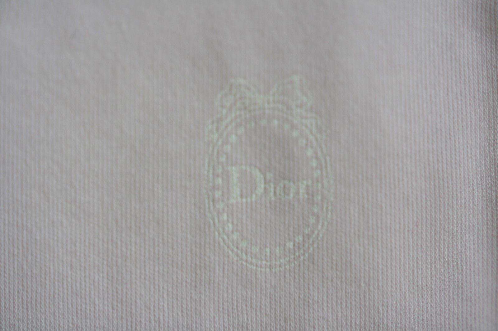 BABY DIOR FLOWER COLLAR PINK BODYSUIT 3 MONTHS - Image 4