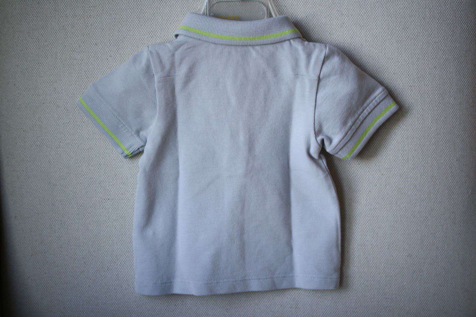 BABY DIOR GREY POLO SHIRT 3 MONTHS - Image 3