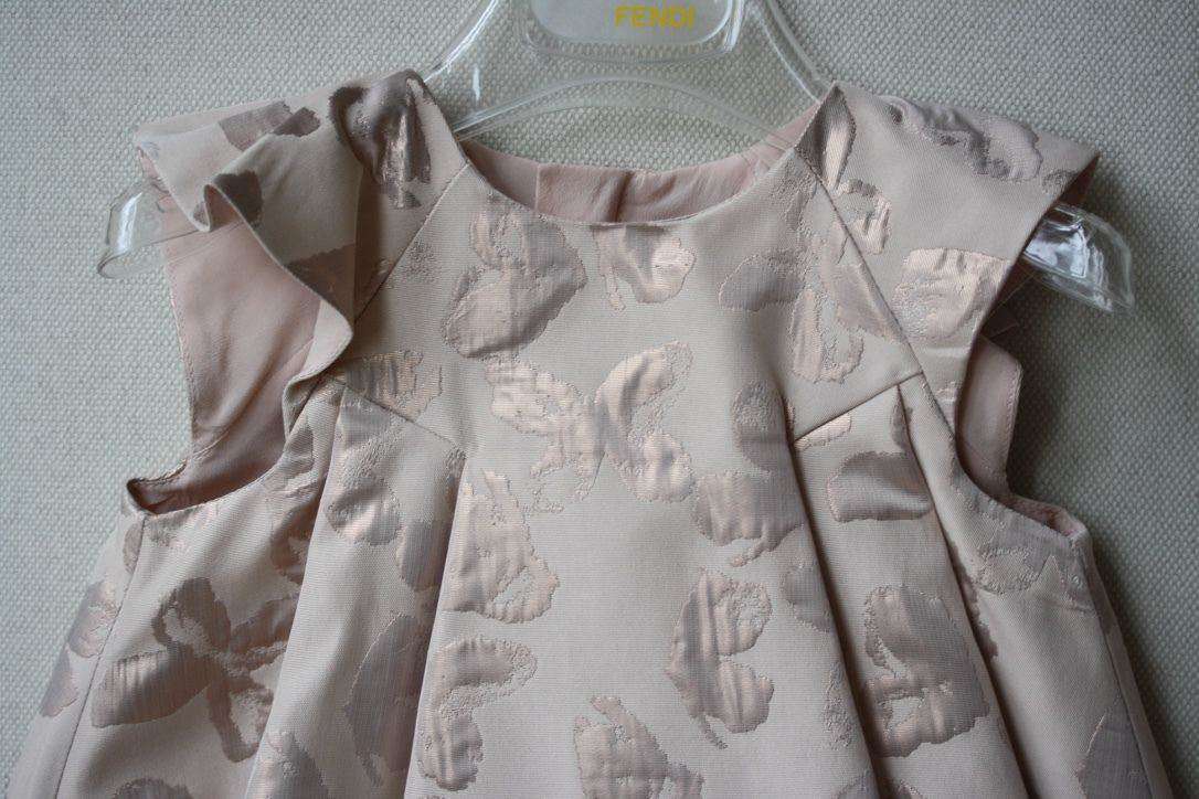 BABY DIOR JACQUARD DRESS AND BLOOMERS 18 MONTHS - Image 6