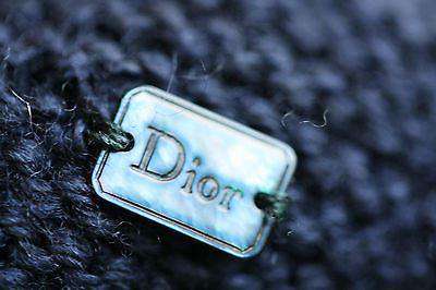 BABY DIOR NAVY WOOL HOODED JUMPER 3 MONTHS - Image 6
