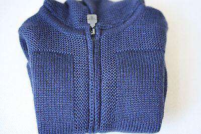 BABY DIOR NAVY WOOL HOODED JUMPER 3 MONTHS - Image 7