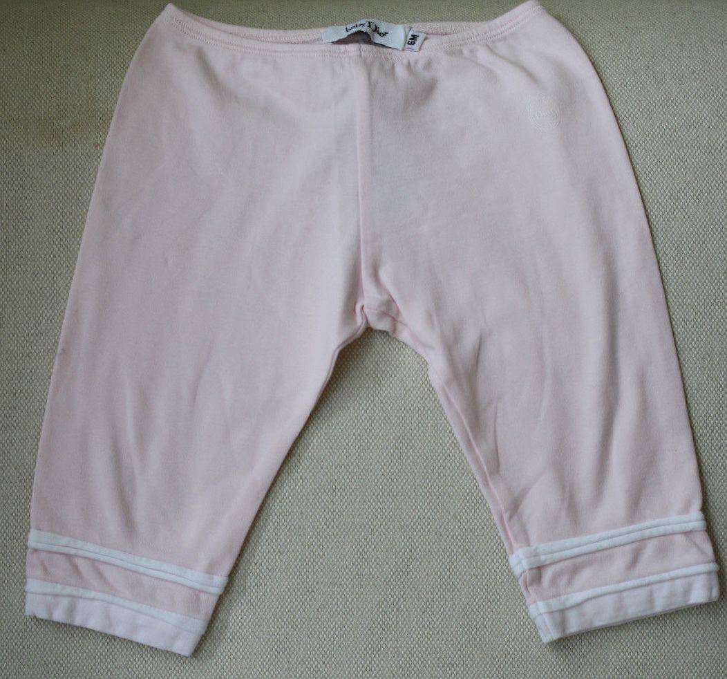 BABY DIOR PINK LEGGINGS 6 MONTHS - Image 3
