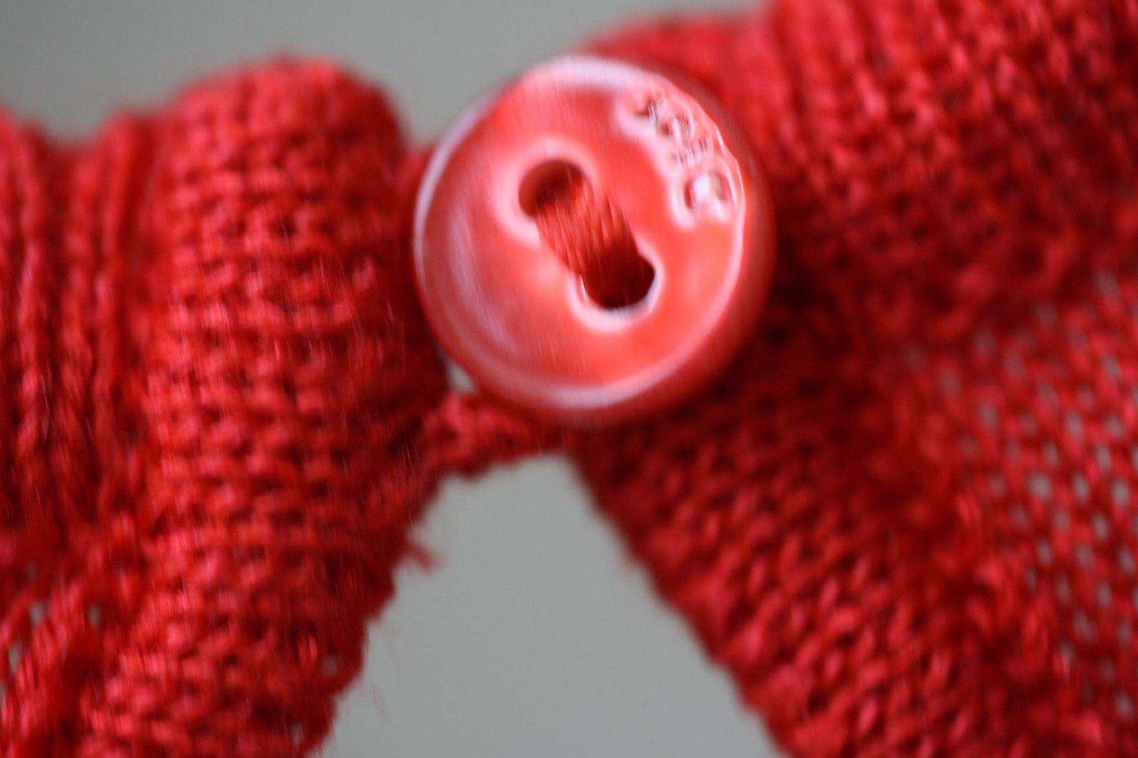 BABY DIOR RED KNITTED DRESS AND CARDIGAN 2 YEARS - Image 6