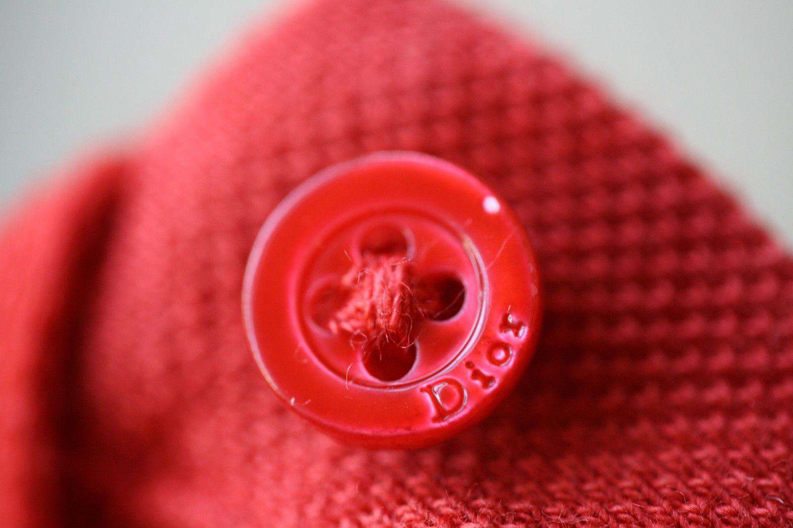 BABY DIOR RED POLO SHIRT 3 MONTHS - Image 5