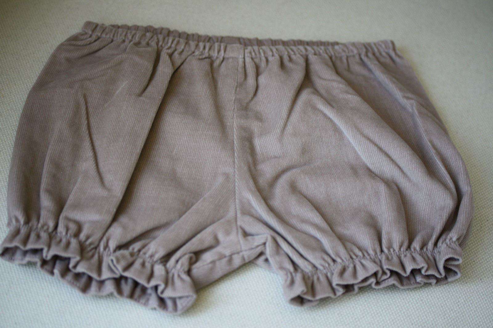 BABY DIOR TAUPE CORDUROY DRESS WITH BLOOMERS 24 MONTHS - Image 2