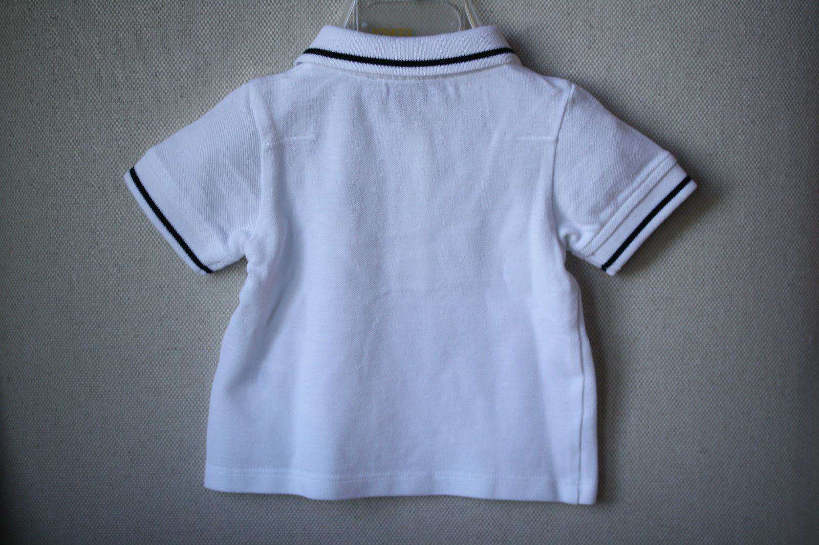 BABY DIOR WHITE POLO SHIRT 3 MONTHS - Image 3