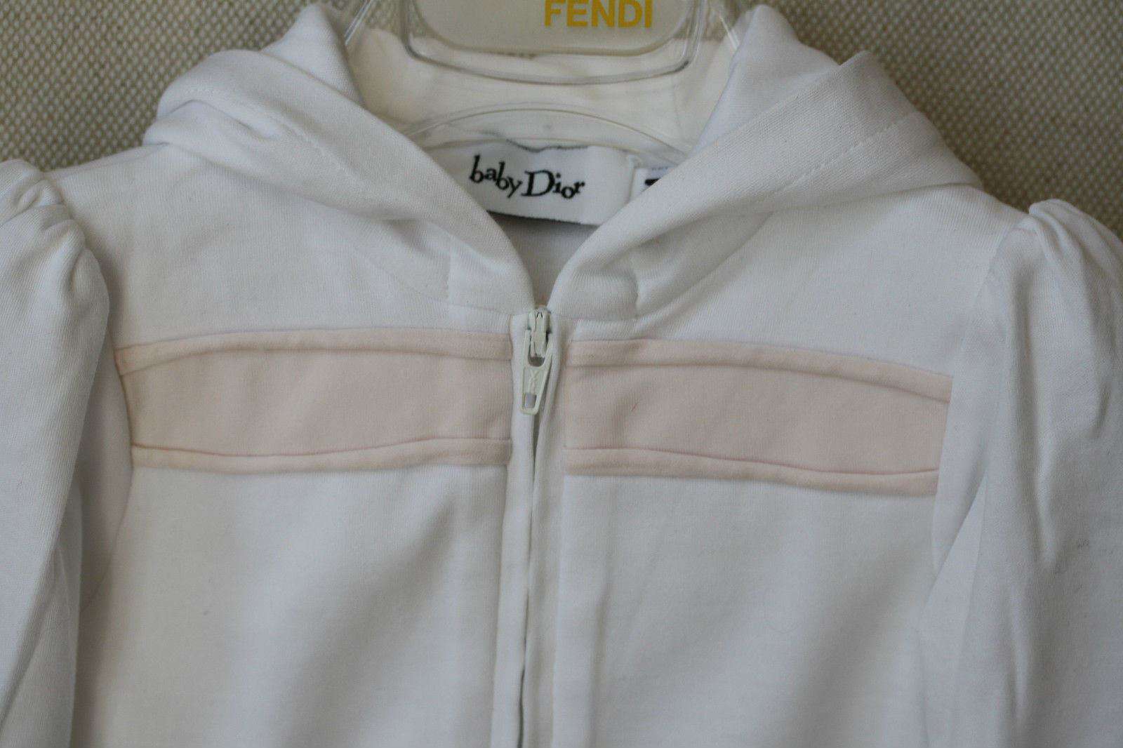 BABY DIOR WHITE TRACKSUIT OUTFIT 3 MONTHS - Image 3