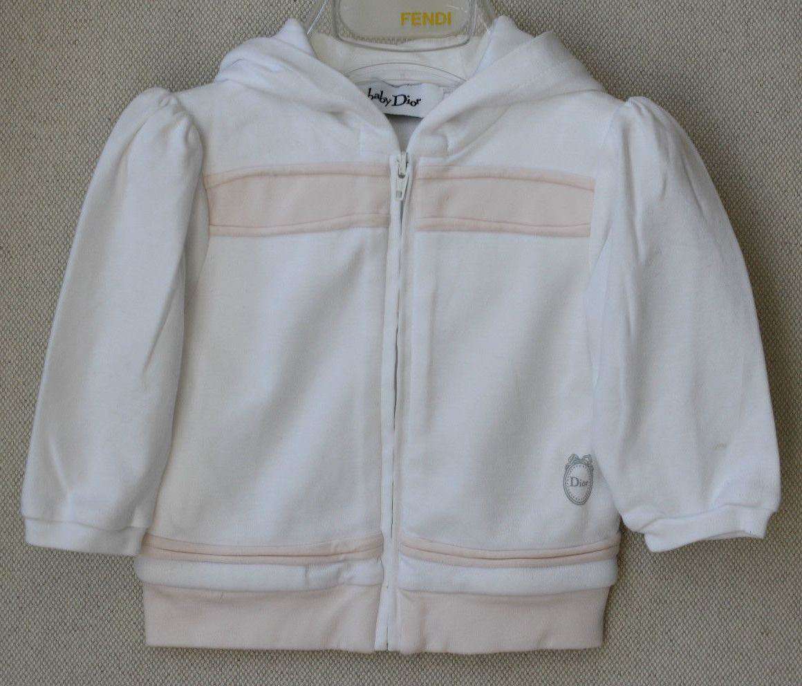 BABY DIOR WHITE TRACKSUIT OUTFIT 3 MONTHS - Image 4