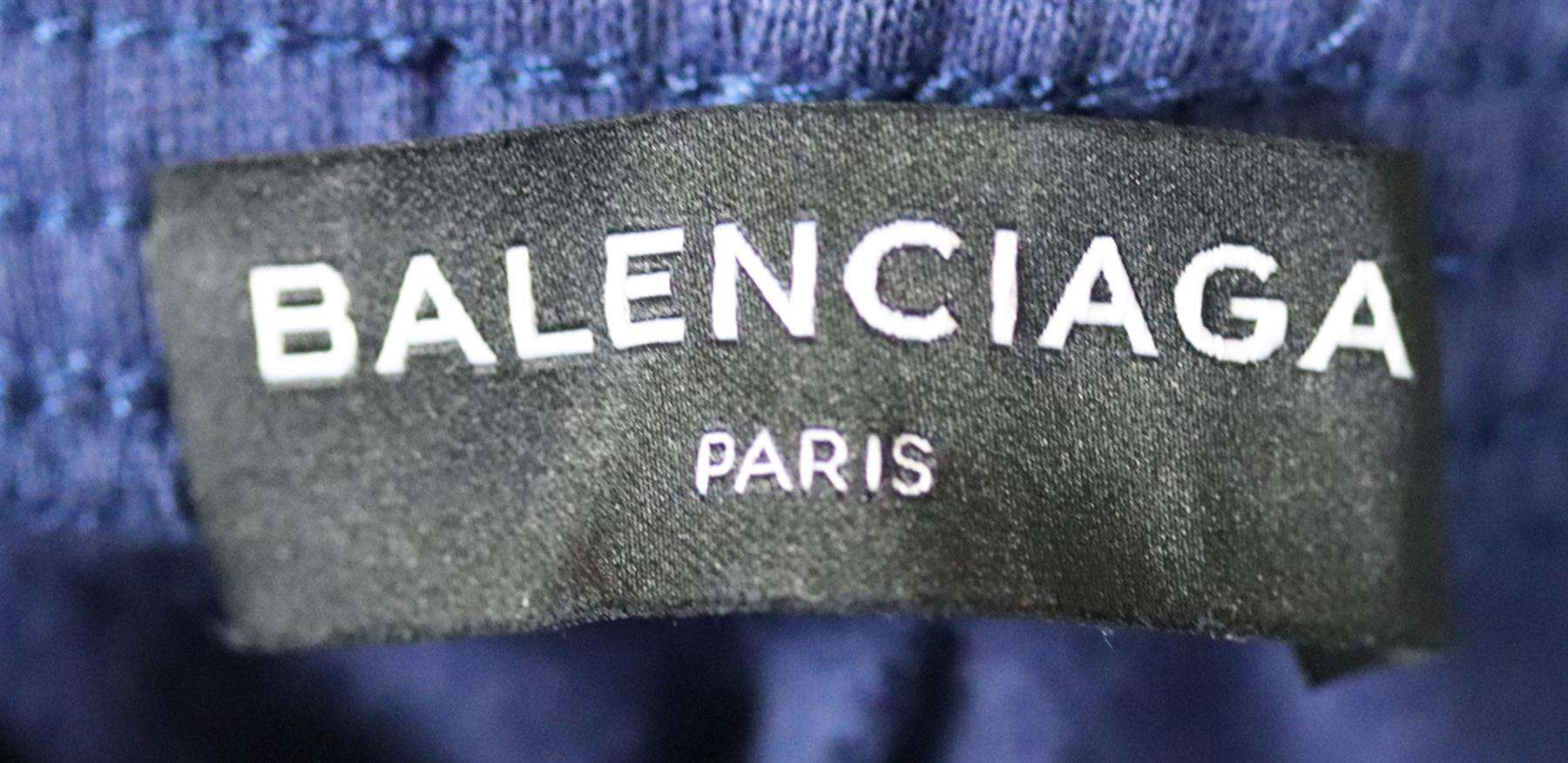 BALENCIAGA BABY UNISEX LOGO COTTON TRACK PANTS 2 YEARS - Image 4